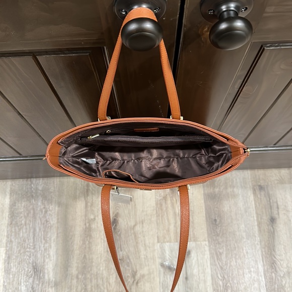 NWT Brown Tote Bag - Picture 3 of 7